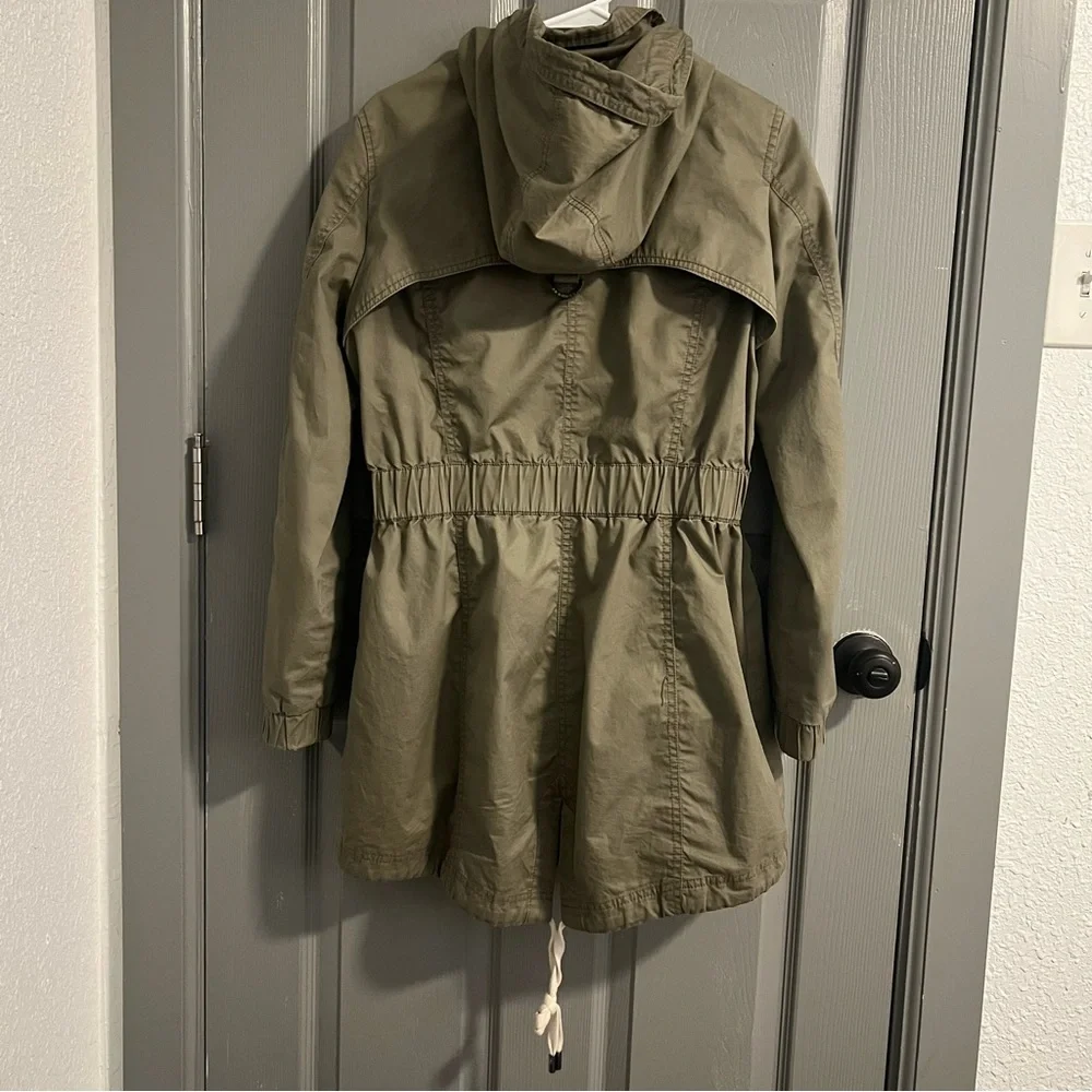 Laundry By Shelli Segal Olive Utility Jacket - Picture 4 of 7